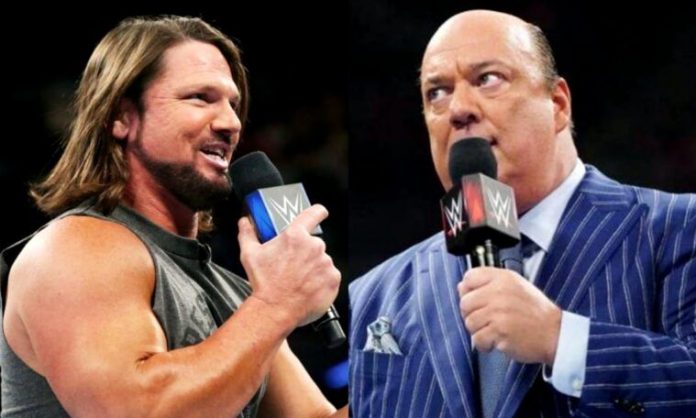 Paul Heyman And AJ Styles Will Have To Coexist On SmackDown